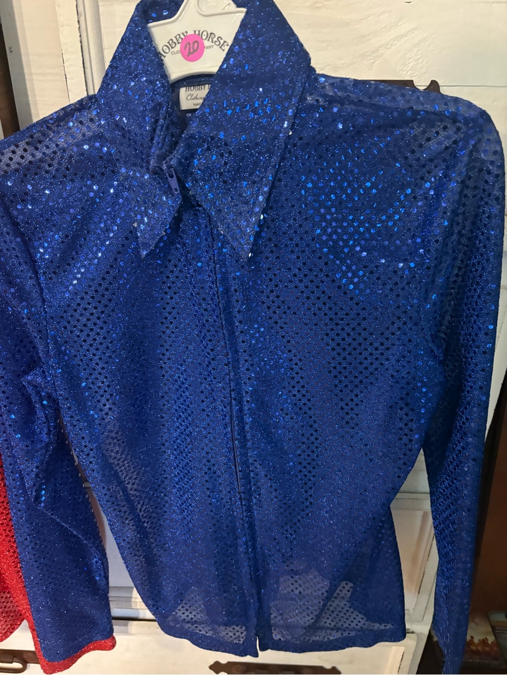 Hobby Horse! Rodeo sequin shirt!